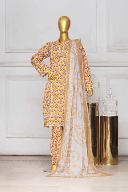 Zoha By Anaya Noor Print Bana Dora 3-PC