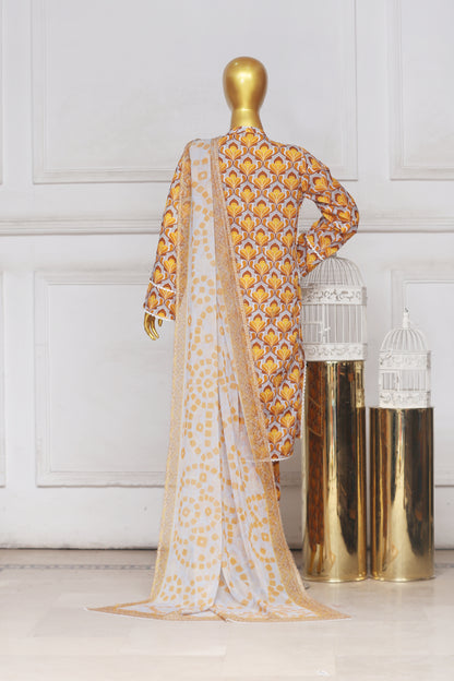 Zoha By Anaya Noor Print Bana Dora 3-PC