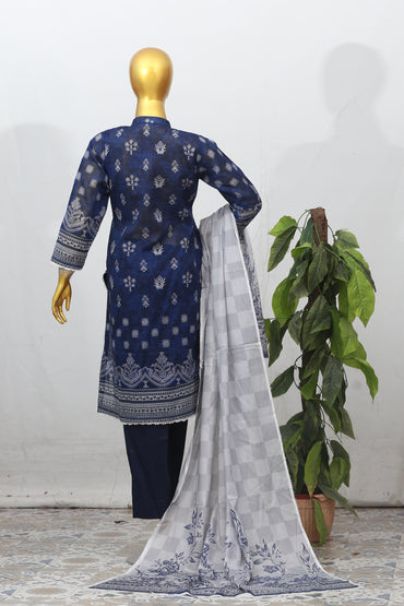 Zarnish By Anaya Noor Heavy Emb Lawn 3PC