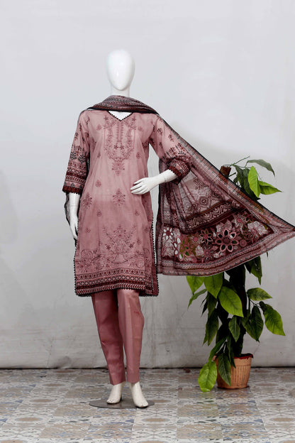 Libas By Anaya Noor Heavy Emb 3-PC