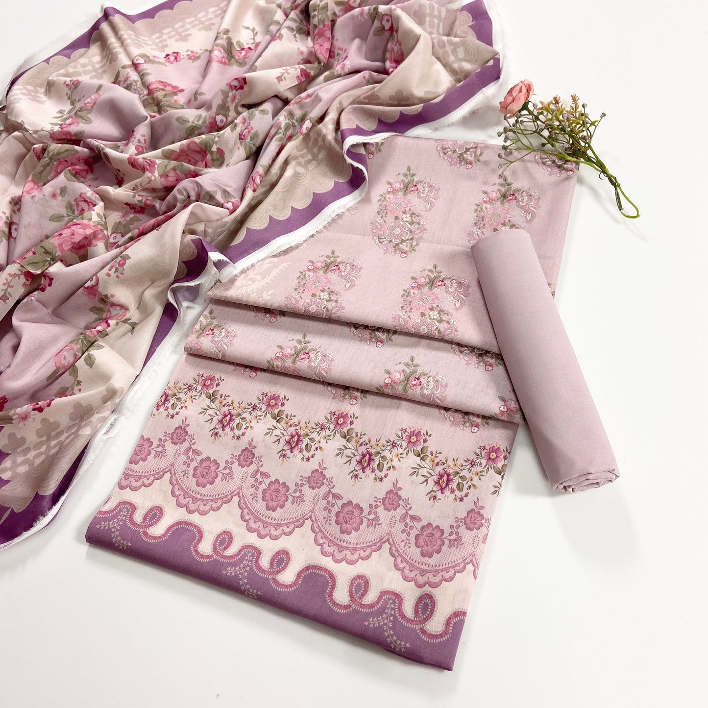 Mashaim Digital Printed Lawn 3PC