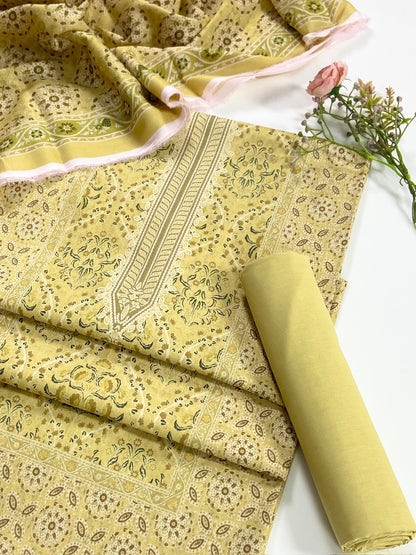 Mashaim Digital Printed Lawn 3PC