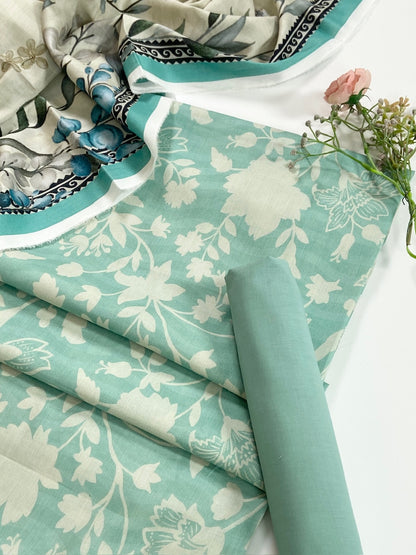 Mashaim Digital Printed Lawn 3PC