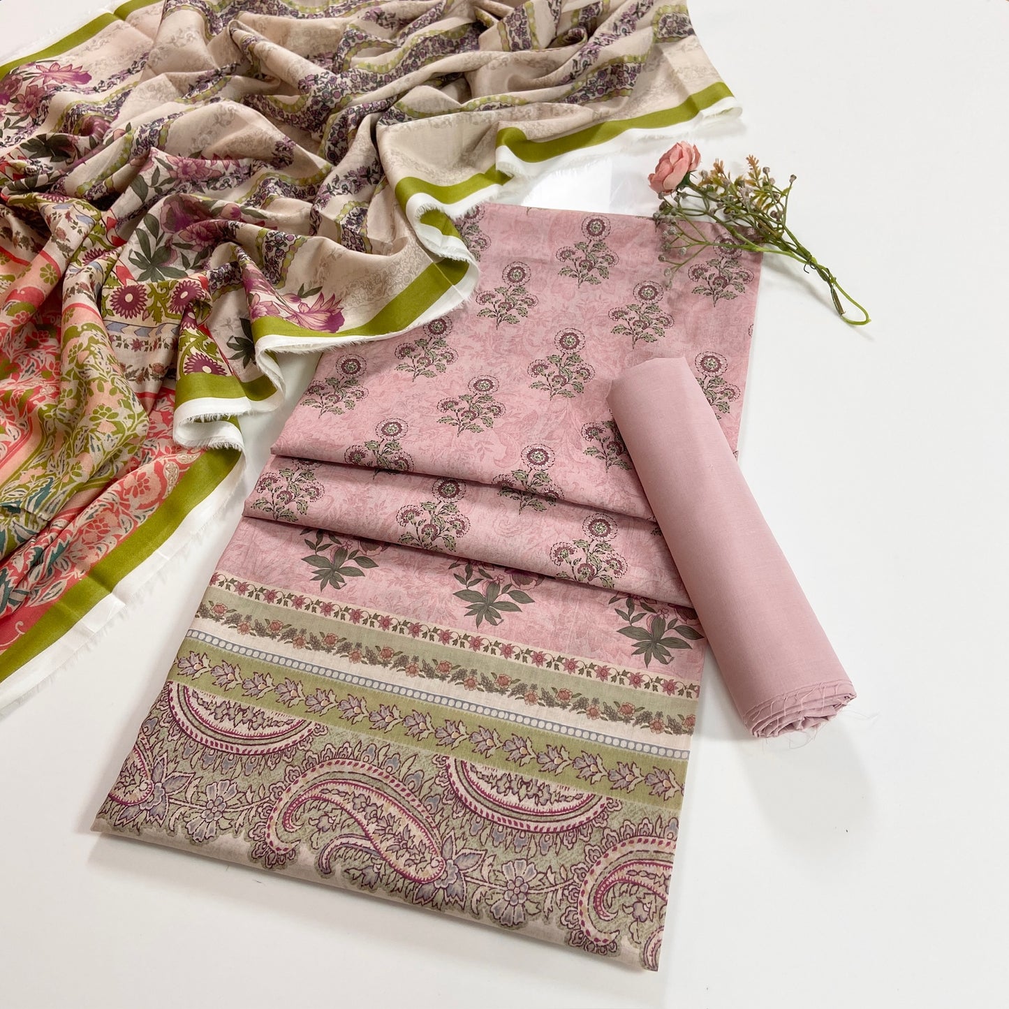 Mashaim Digital Printed Lawn 3PC