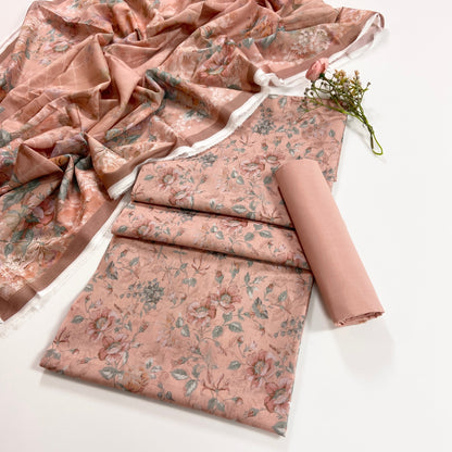 Mashaim Digital Printed Lawn 3PC