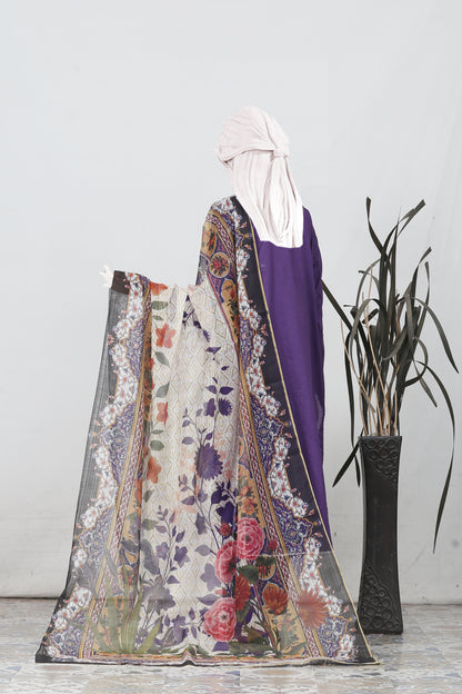 Zarqash By Anaya Noor Bana Dora Emb 3PC