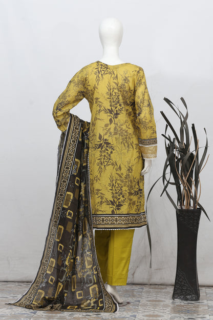 Fantak By Anaya Noor Heavy Emb Lawn 3PC