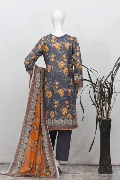 Fantak By Anaya Noor Heavy Emb Lawn 3PC