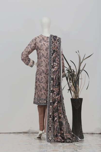 Fantak By Anaya Noor Heavy Emb Lawn 3PC