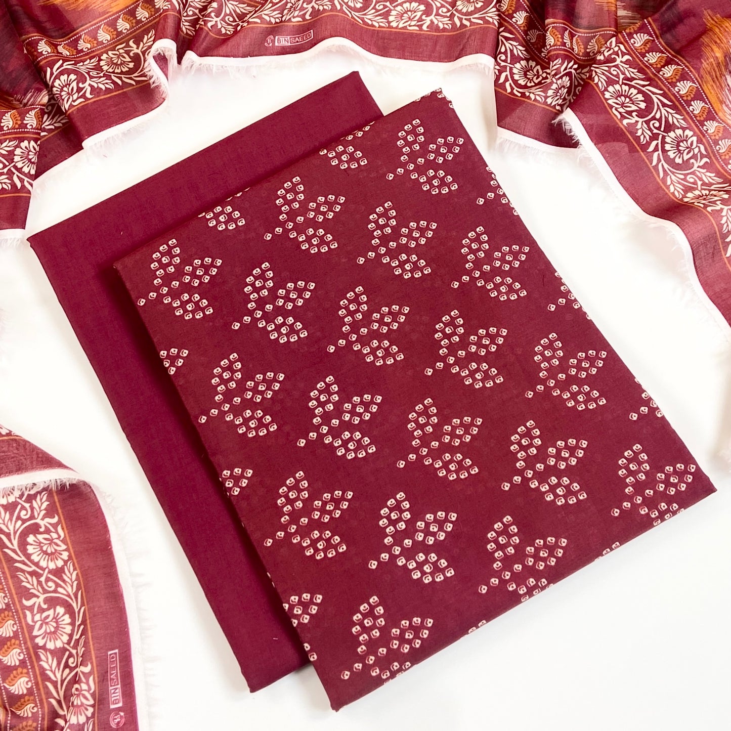 Bin Saeed Digital Printed Lawn 3PC