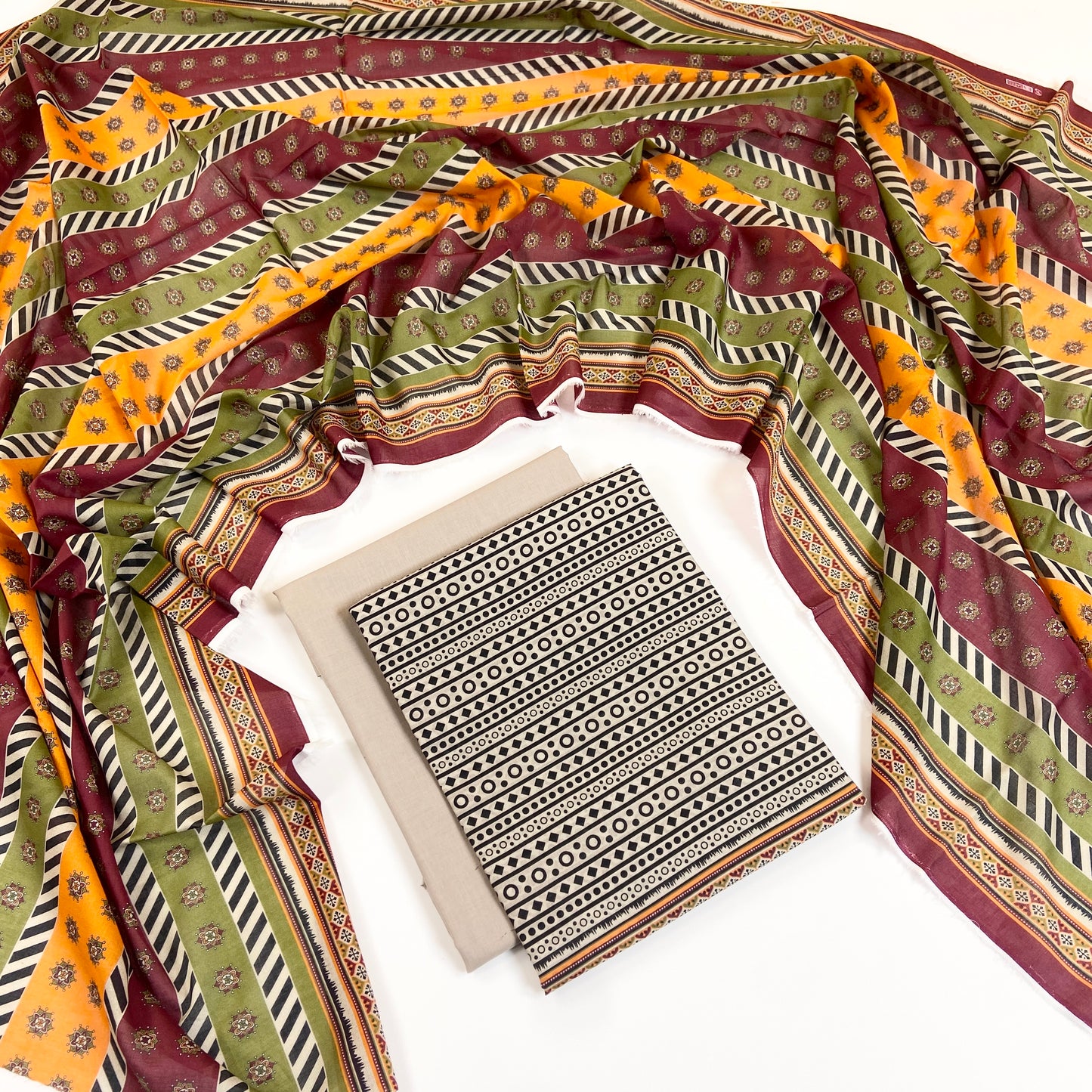 Bin Saeed Digital Printed Lawn 3PC