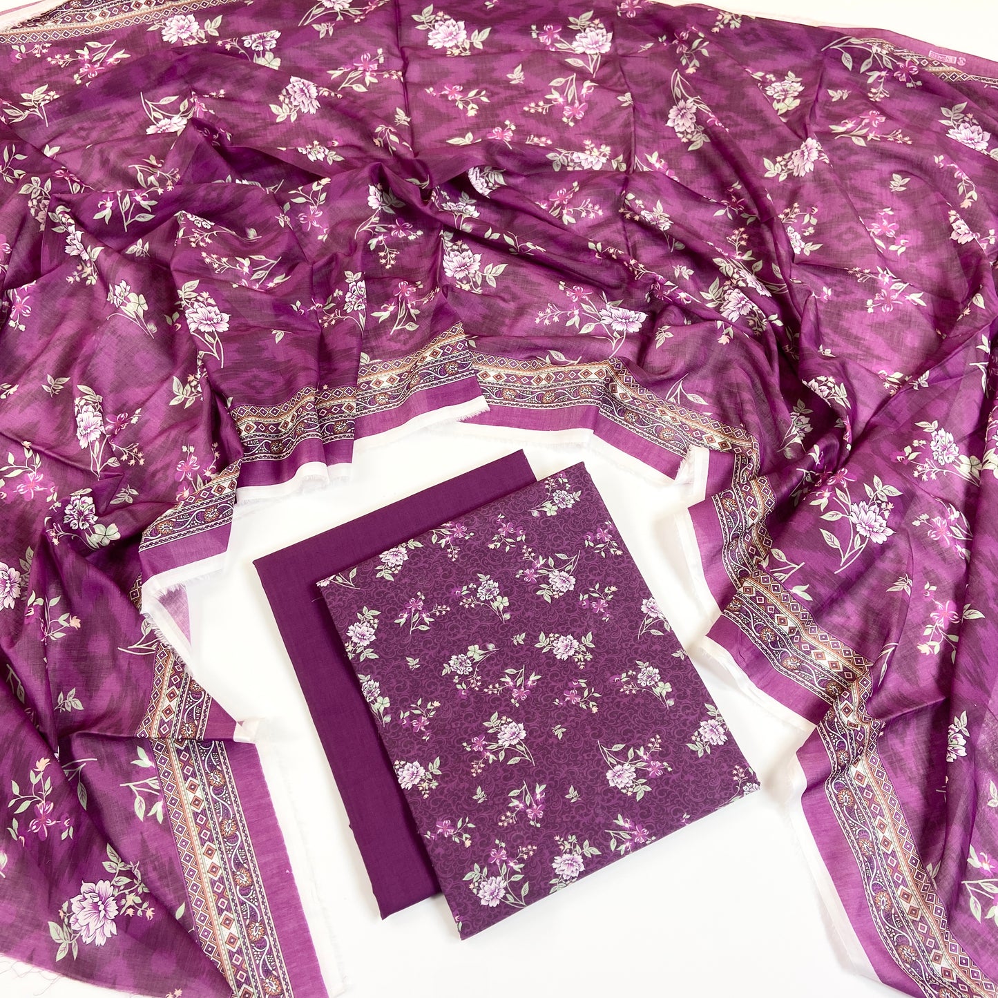 Bin Saeed Digital Printed Lawn 3PC