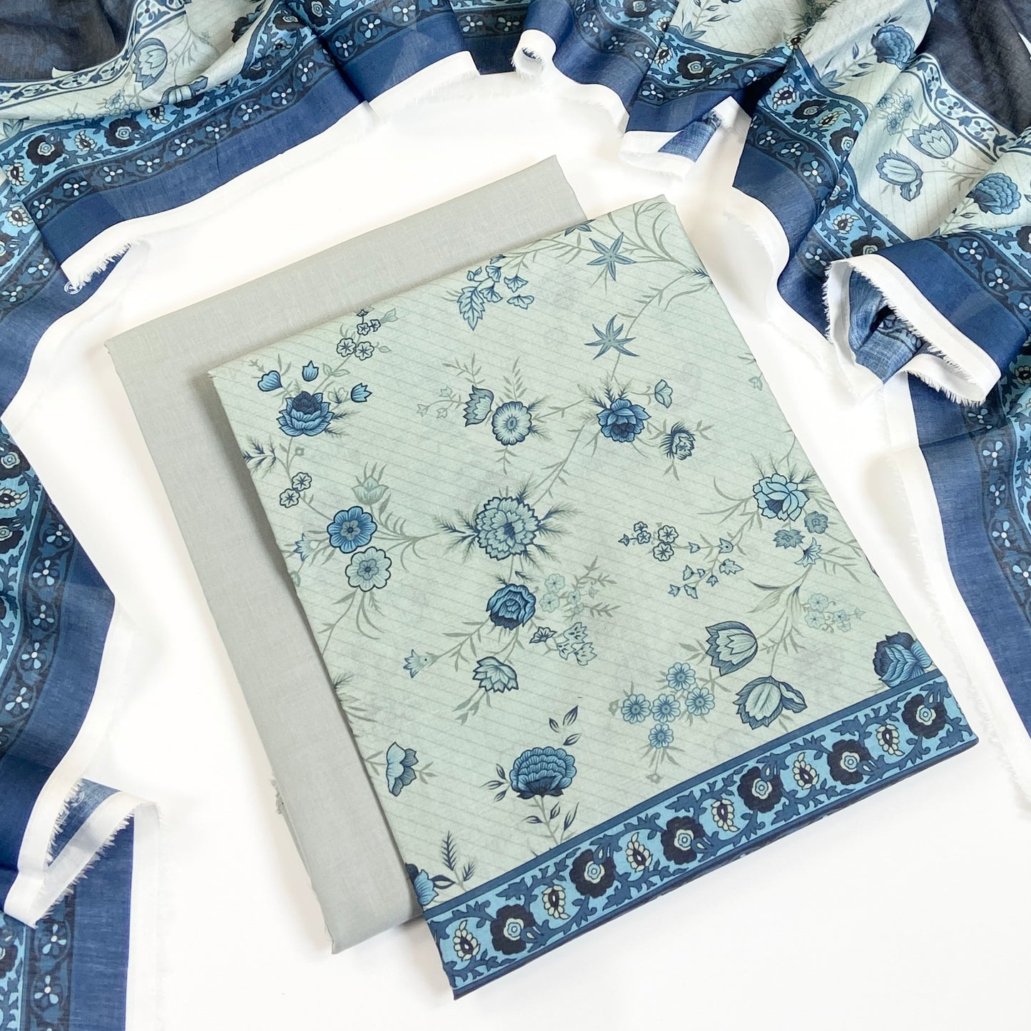 Bin Saeed Digital Printed Lawn 3PC