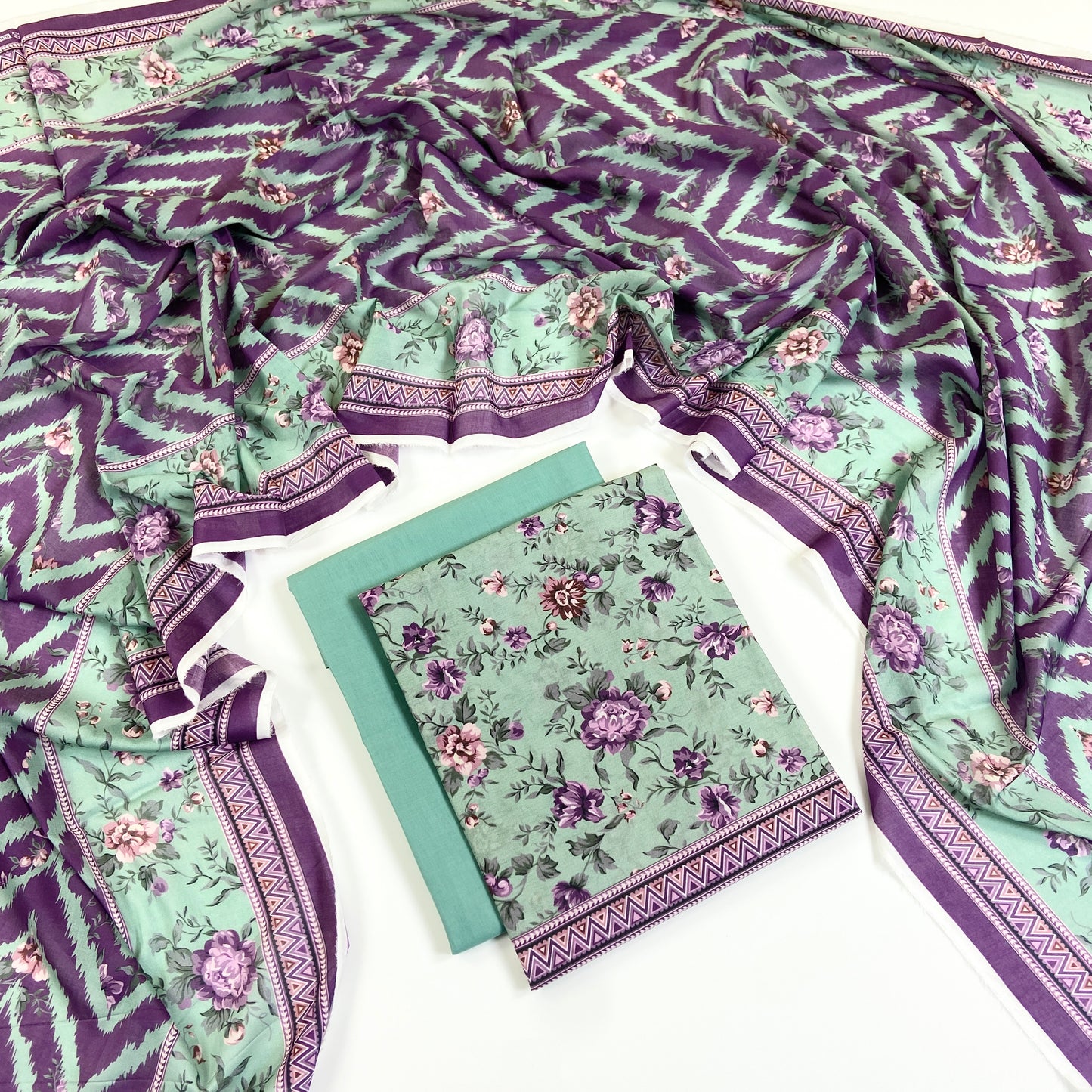 Bin Saeed Digital Printed Lawn 3PC