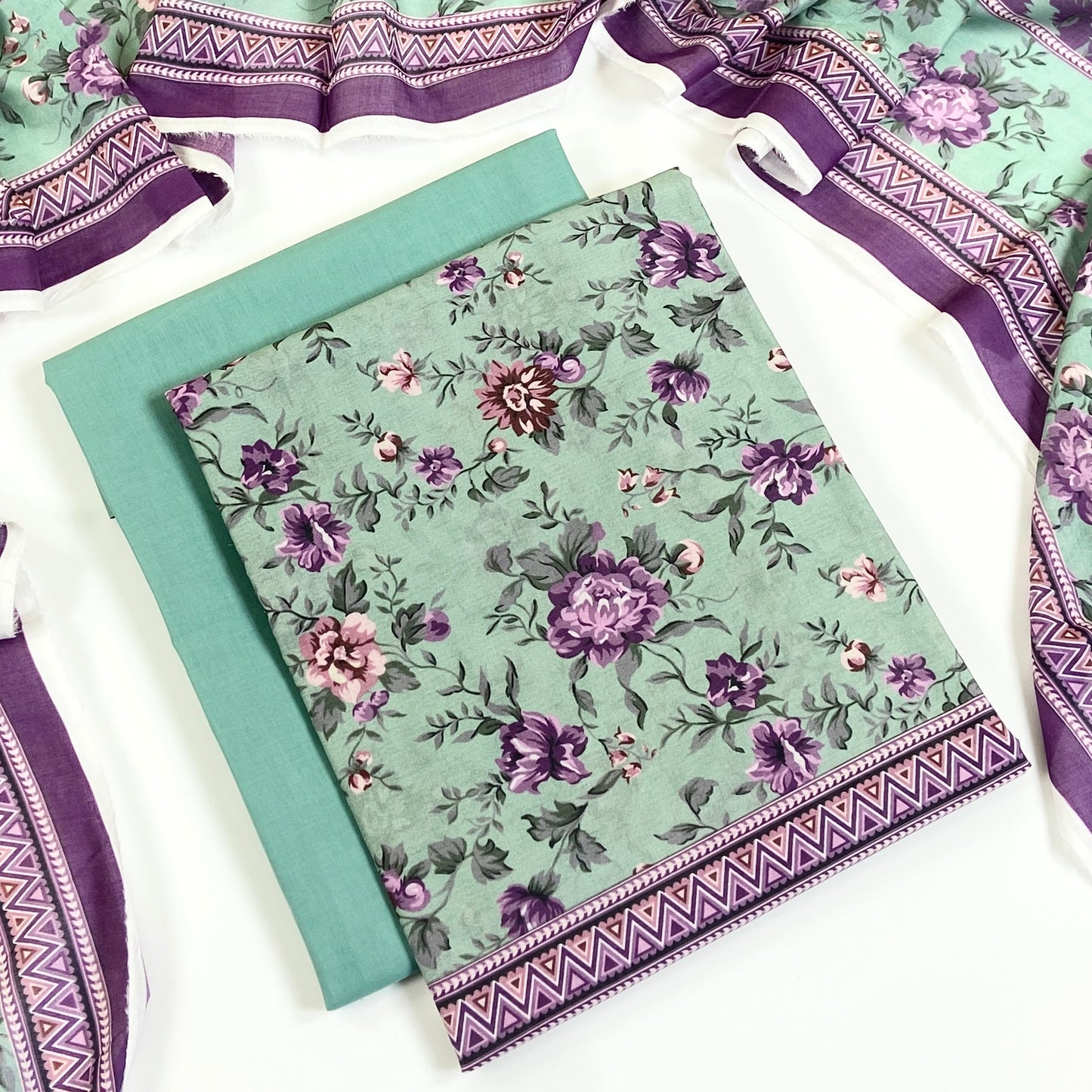 Bin Saeed Digital Printed Lawn 3PC