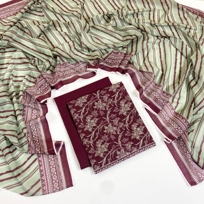 Bin Saeed Digital Printed Lawn 3PC