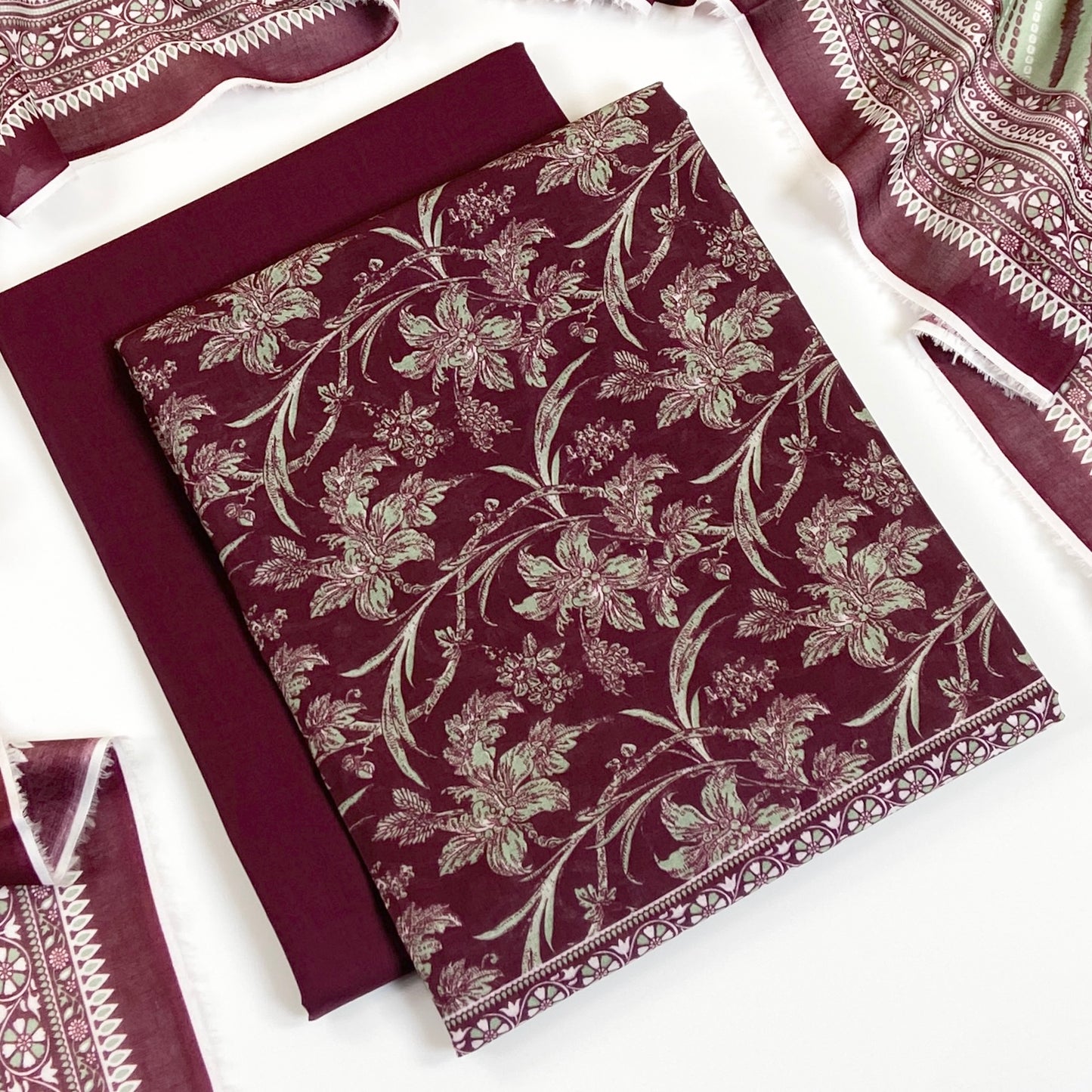 Bin Saeed Digital Printed Lawn 3PC