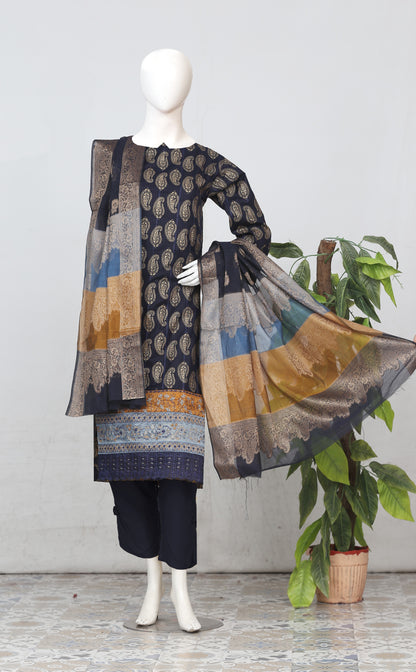 Satrangi By Anaya Noor Emb Lawn 3-PC