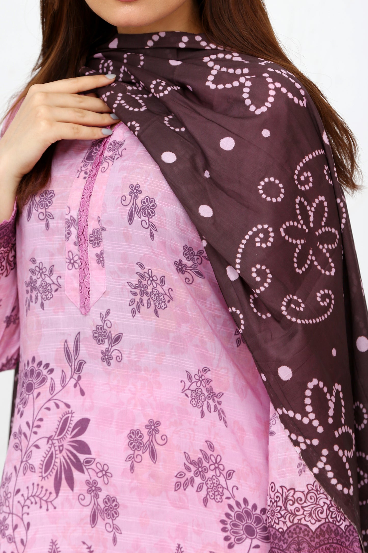 Phoolkari By Anaya Noor Printed Bana Dora Lawn 3PC