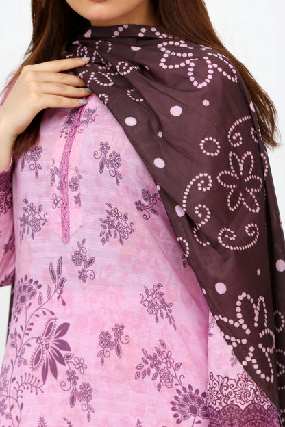 Phoolkari By Anaya Noor Printed Bana Dora Lawn 3PC