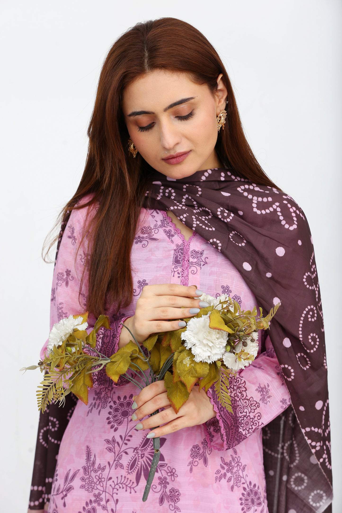 Phoolkari By Anaya Noor Printed Bana Dora Lawn 3PC