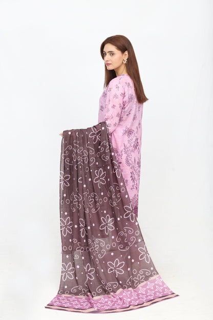 Phoolkari By Anaya Noor Printed Bana Dora Lawn 3PC