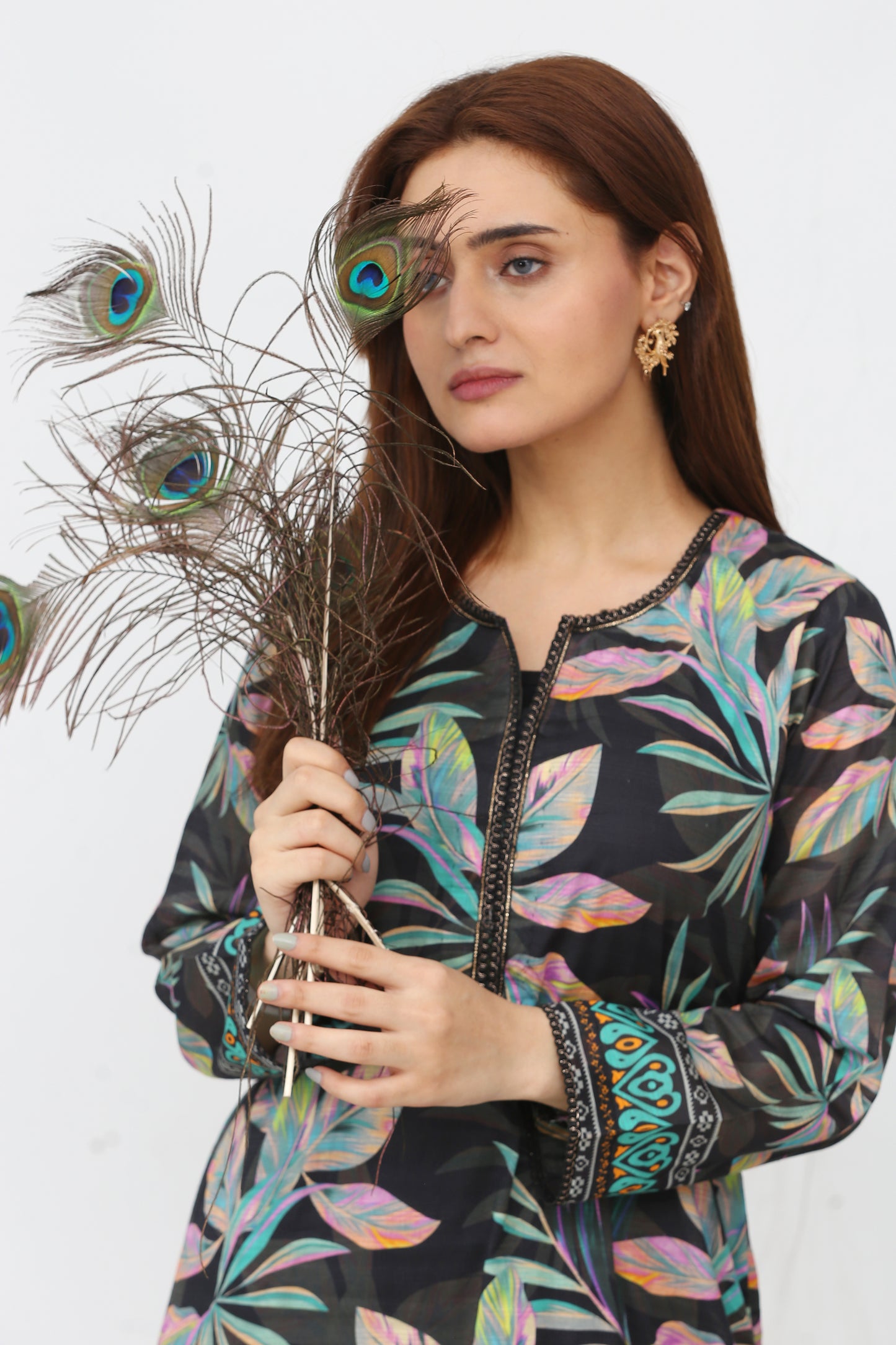 Phoolkari By Anaya Noor Printed Bana Dora Lawn 3PC