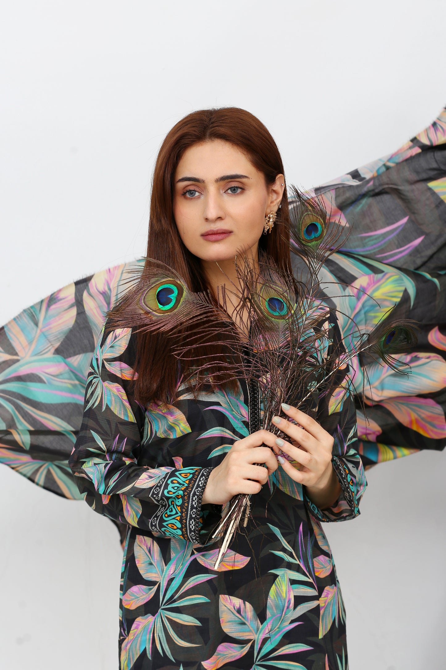 Phoolkari By Anaya Noor Printed Bana Dora Lawn 3PC