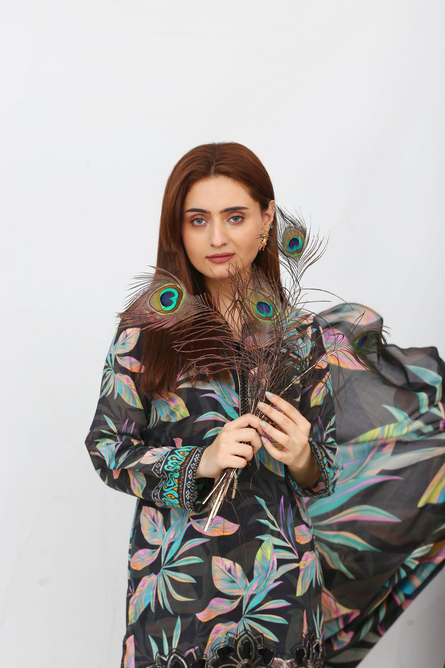 Phoolkari By Anaya Noor Printed Bana Dora Lawn 3PC