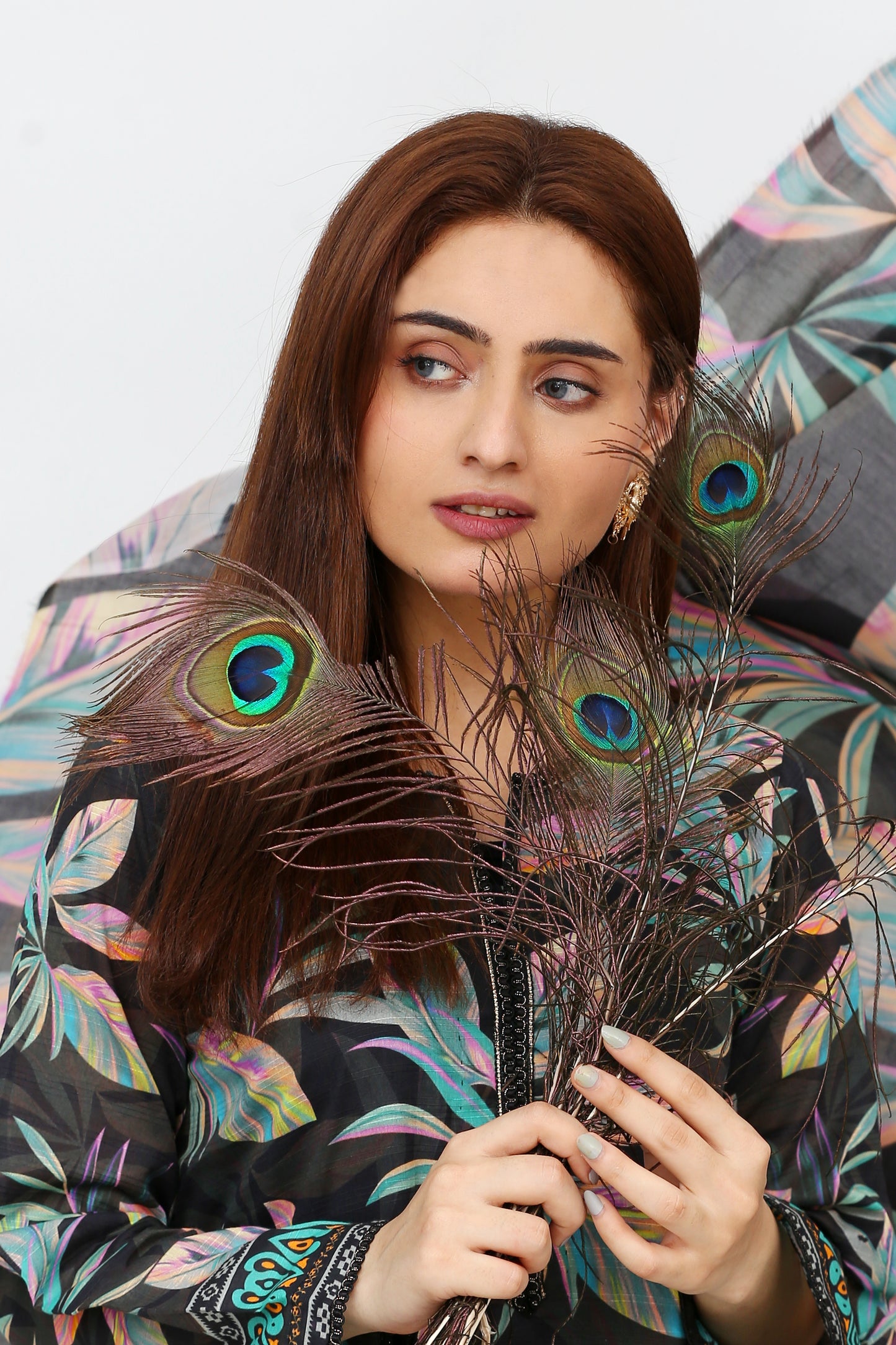 Phoolkari By Anaya Noor Printed Bana Dora Lawn 3PC