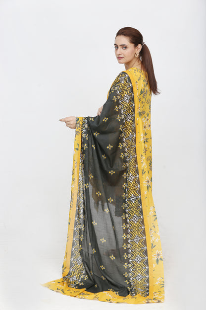 Phoolkari By Anaya Noor Printed Bana Dora Lawn 3PC