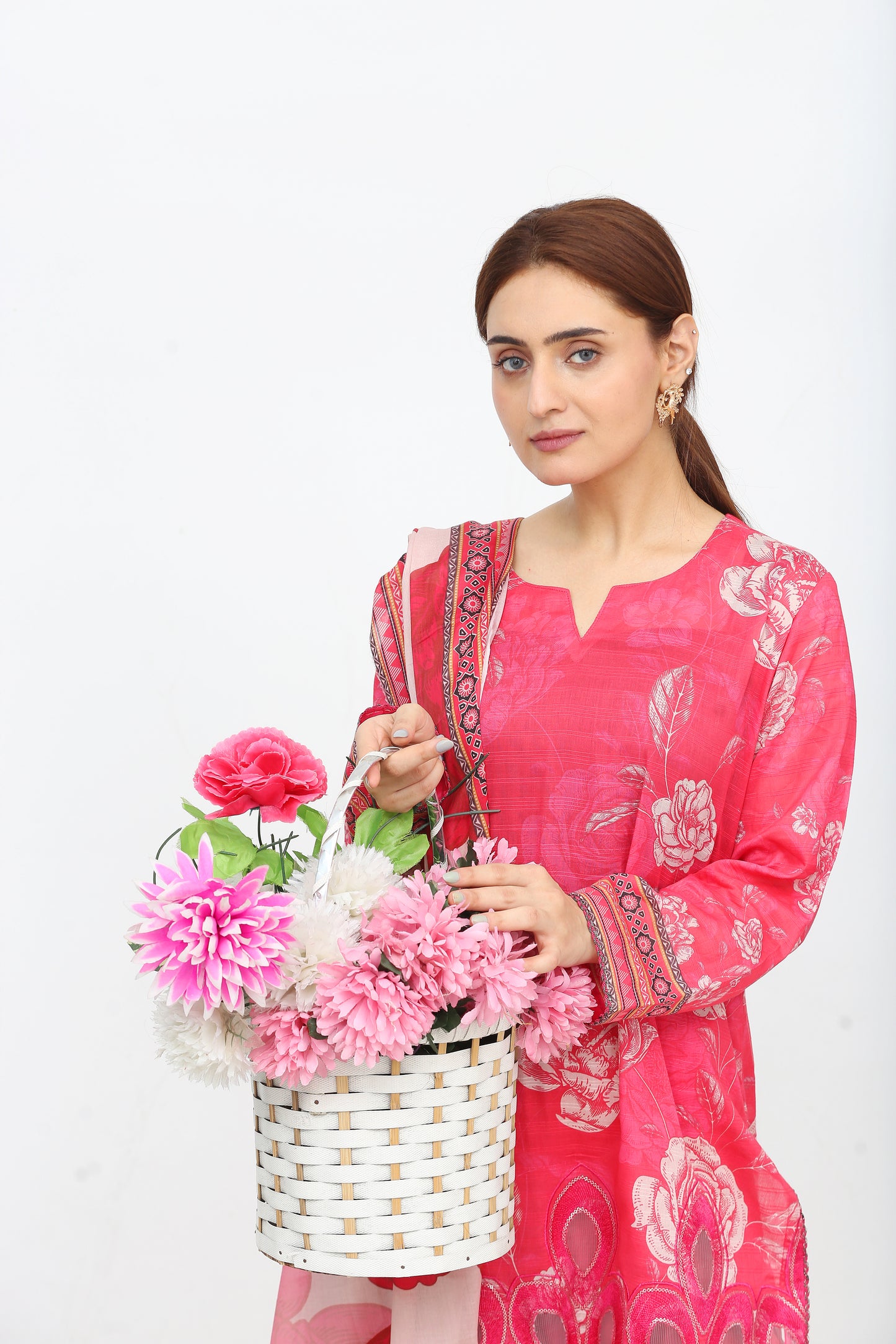 Phoolkari By Anaya Noor Printed Bana Dora Lawn 3PC