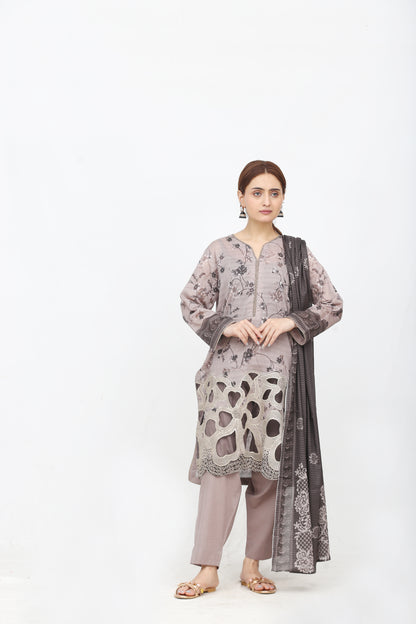 Phoolkari By Anaya Noor Printed Bana Dora Lawn 3PC