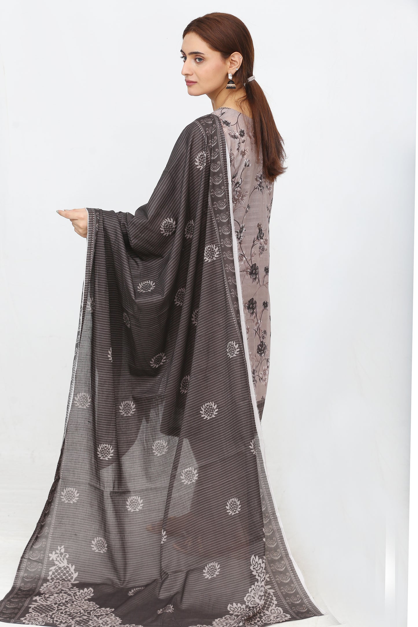 Phoolkari By Anaya Noor Printed Bana Dora Lawn 3PC