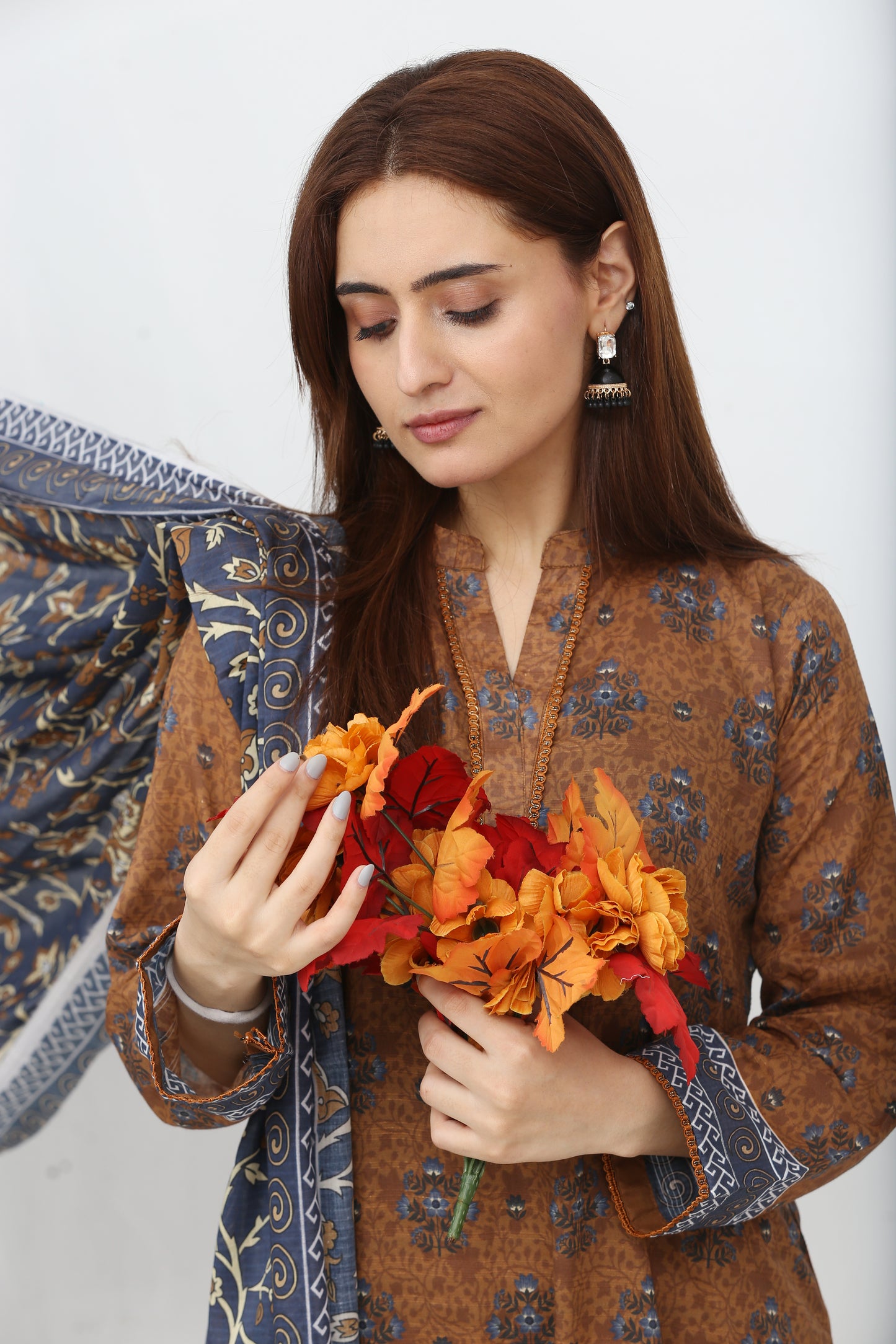 Phoolkari By Anaya Noor Printed Bana Dora Lawn 3PC