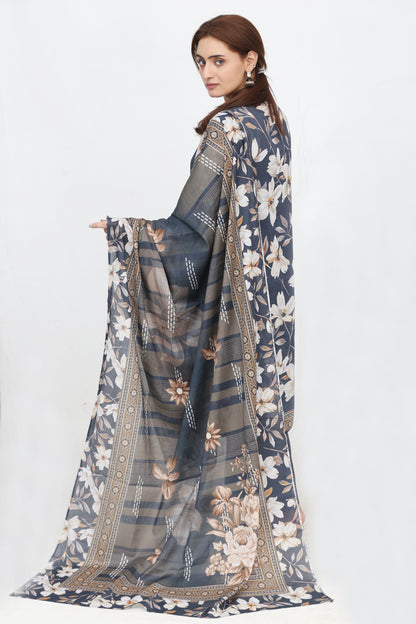 Phoolkari By Anaya Noor Printed Bana Dora Lawn 3PC