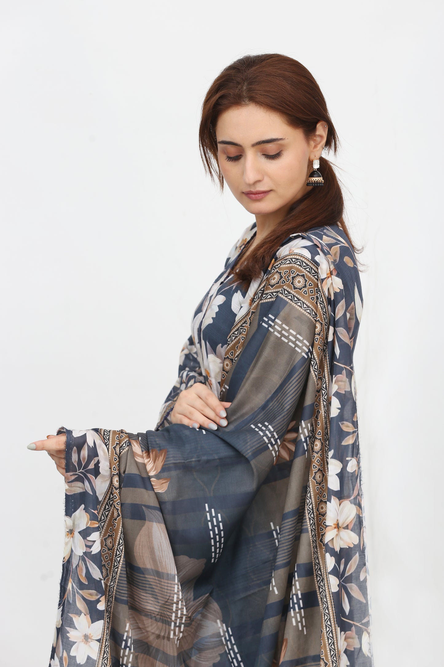 Phoolkari By Anaya Noor Printed Bana Dora Lawn 3PC