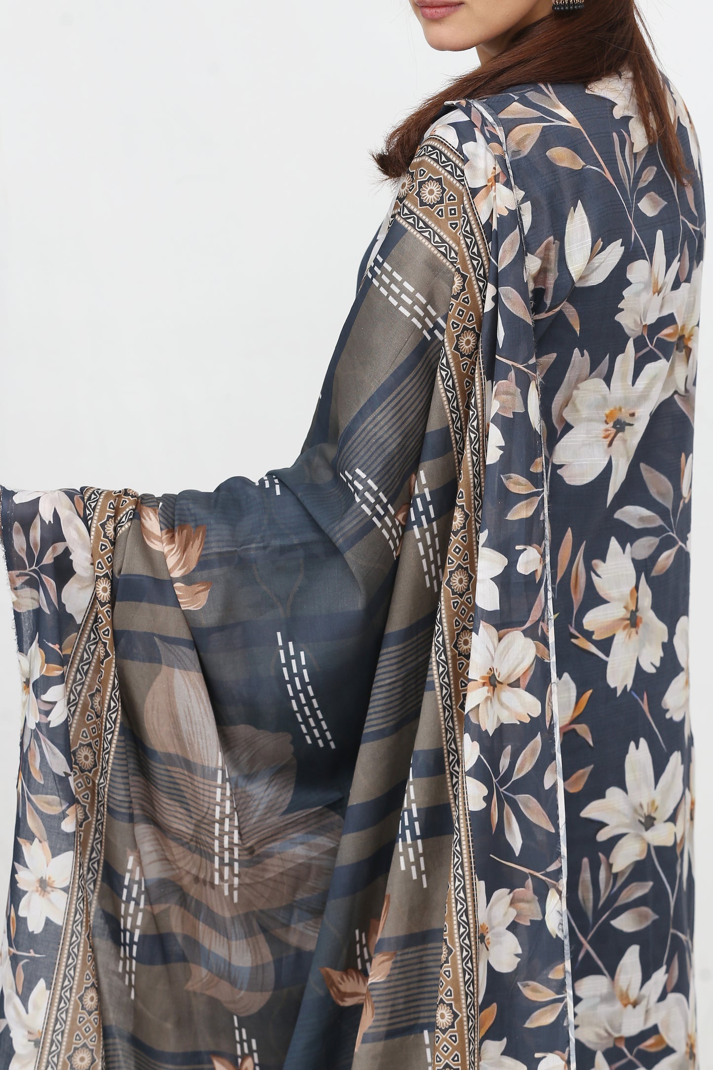 Phoolkari By Anaya Noor Printed Bana Dora Lawn 3PC