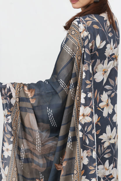 Phoolkari By Anaya Noor Printed Bana Dora Lawn 3PC