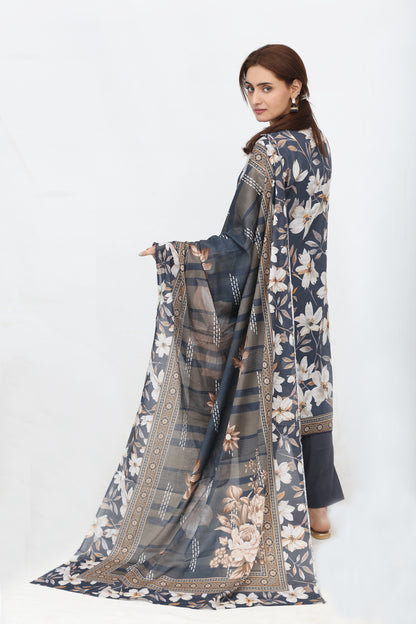 Phoolkari By Anaya Noor Printed Bana Dora Lawn 3PC