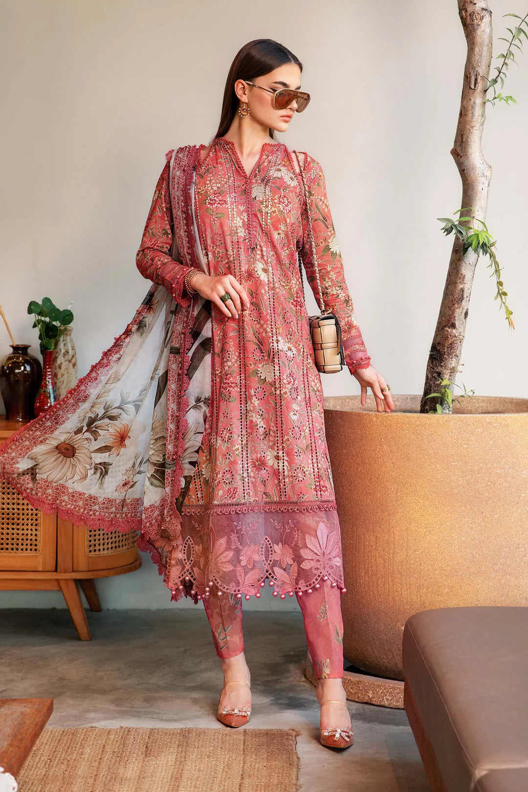 M.Prints Digital Printed Lawn 3PC
