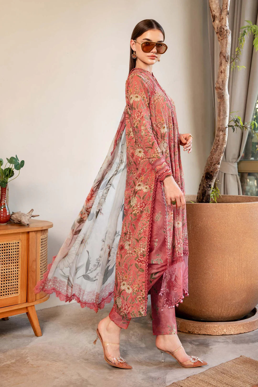 M.Prints Digital Printed Lawn 3PC