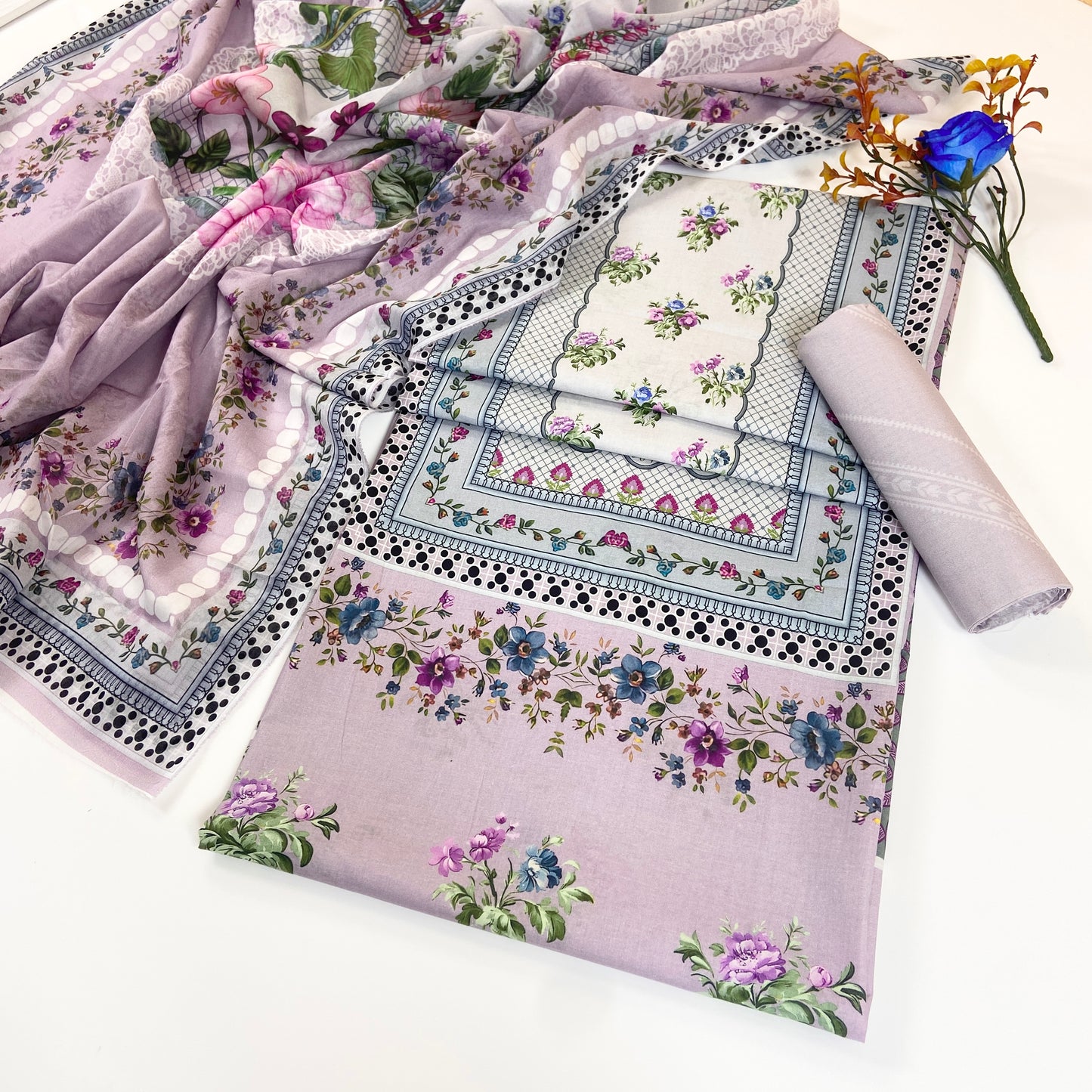 Elaf Premium Digital Printed Lawn 3PC
