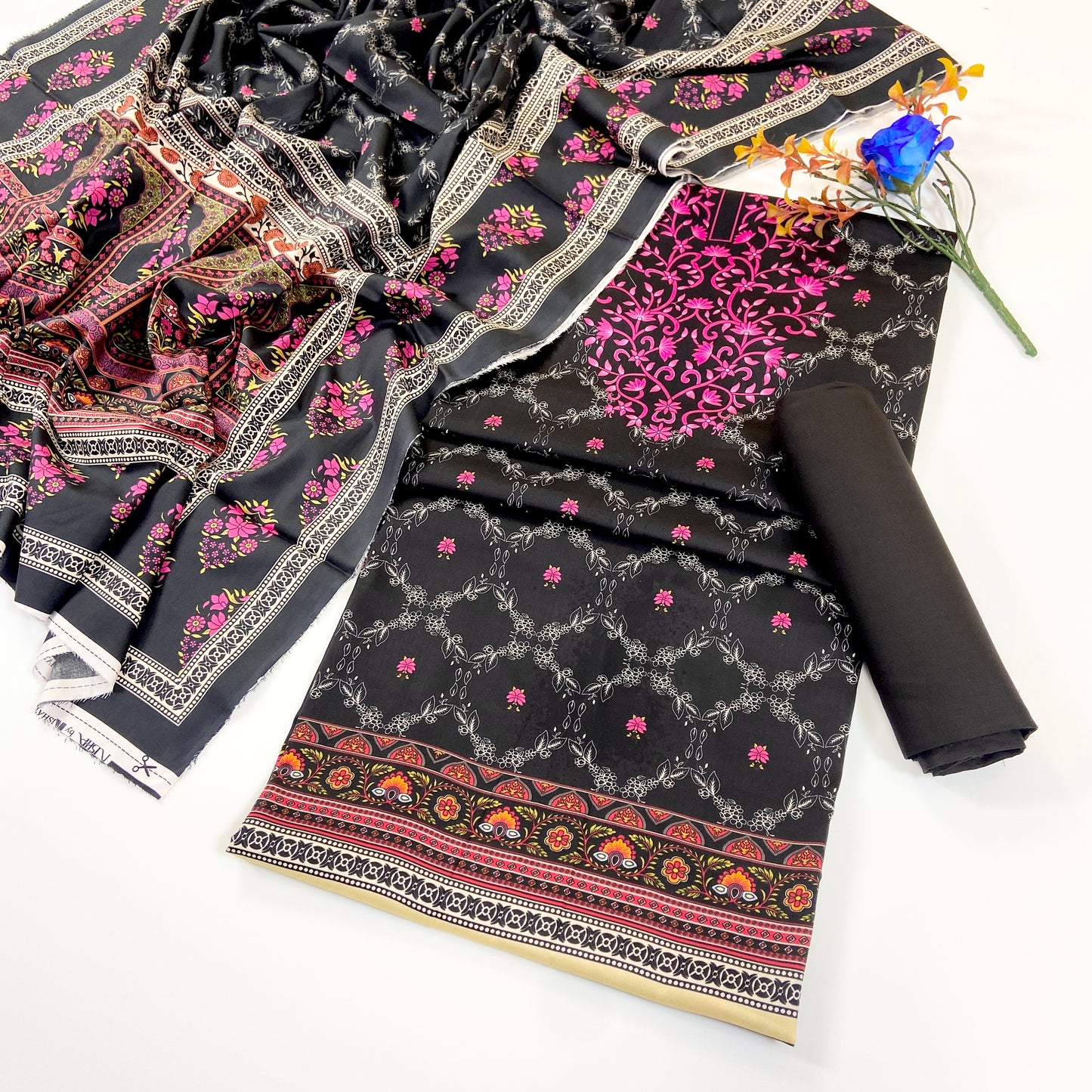 Nishat Digital Printed Linen 3PC