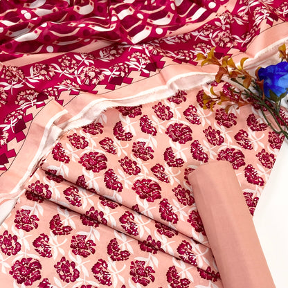 Nishat Digital Printed Linen 3PC