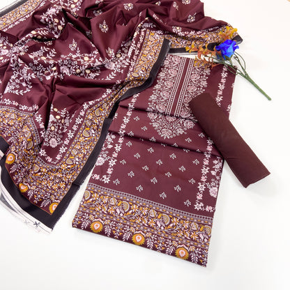 Nishat Digital Printed Linen 3PC