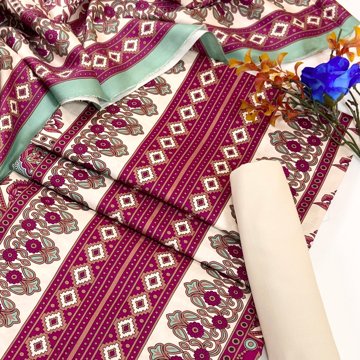 Nishat Digital Printed Linen 3PC