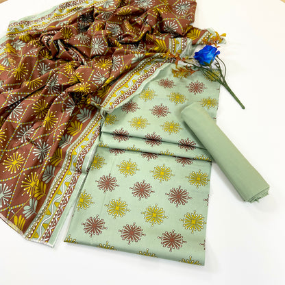 Nishat Digital Printed Linen 3PC