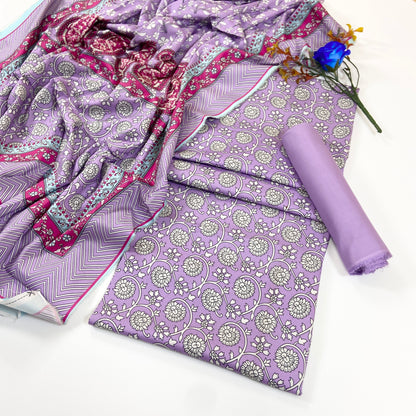 Nishat Digital Printed Linen 3PC