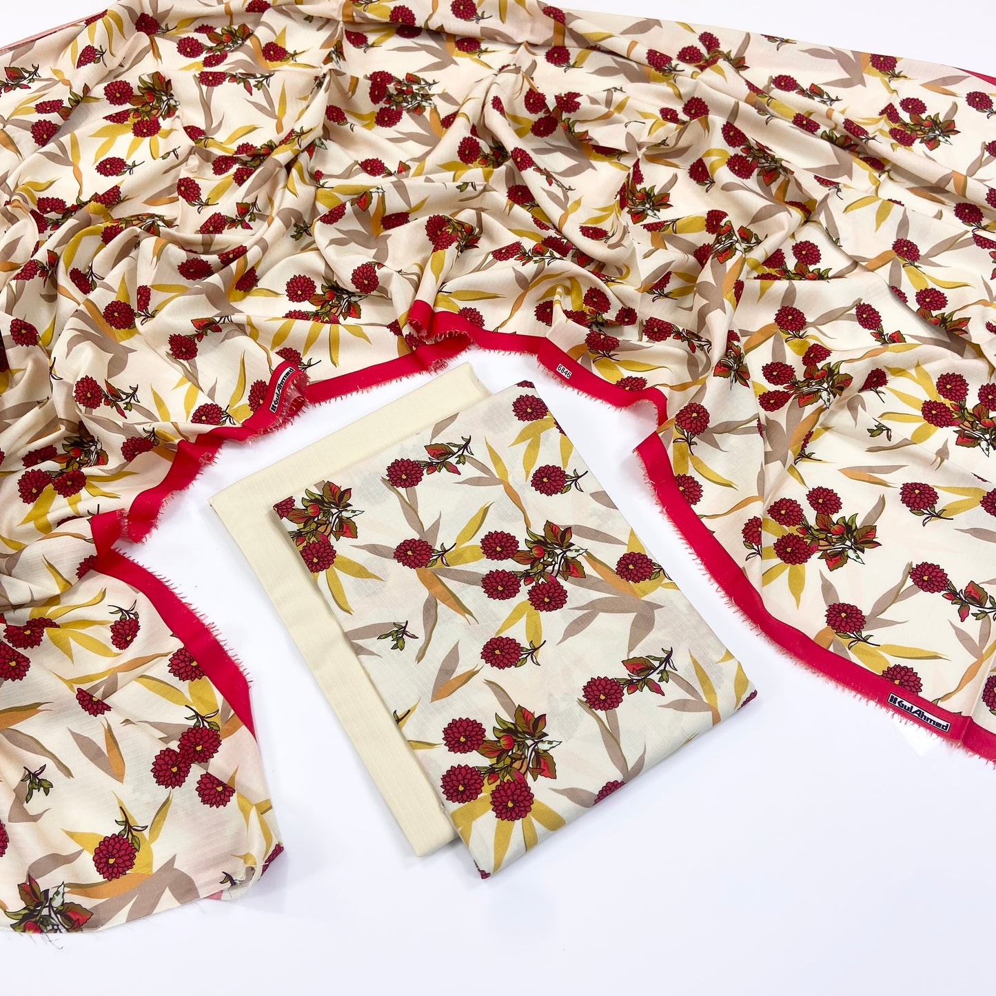 Gul Ahmed Digital Printed Fancy Linen 3PC